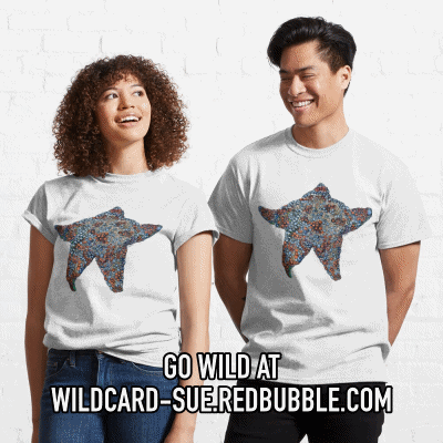Jump on to REDBUBBLE for T-shirts and more!