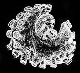 Octopus - Pylonious II - in black