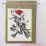 Christmas cards - handmade - packs from 3 upward