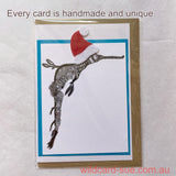 Christmas cards - handmade - packs from 3 upward