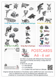 Postcards - A6