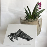 Cuttlefish card - Clive the Cuttlefish