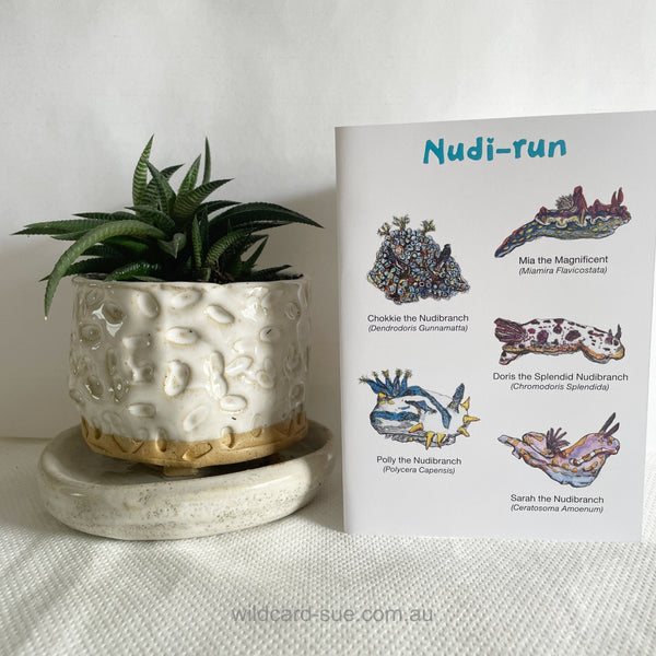 Nudibranch card - Nudi-run #1