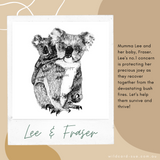 Koala - Mumma Lee and Fraser the Koala