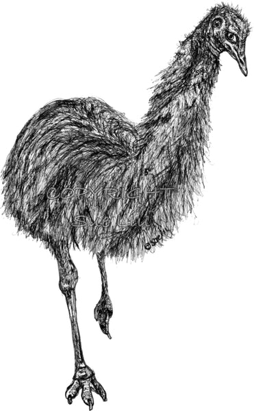 Emu - Shyly the Emu