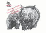 Wombat - David and Betty Wombat
