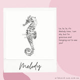 Seahorse - Melody the Seahorse