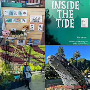 Inside the Tide at Calyx - Royal Botanic Gardens June - July 2022
