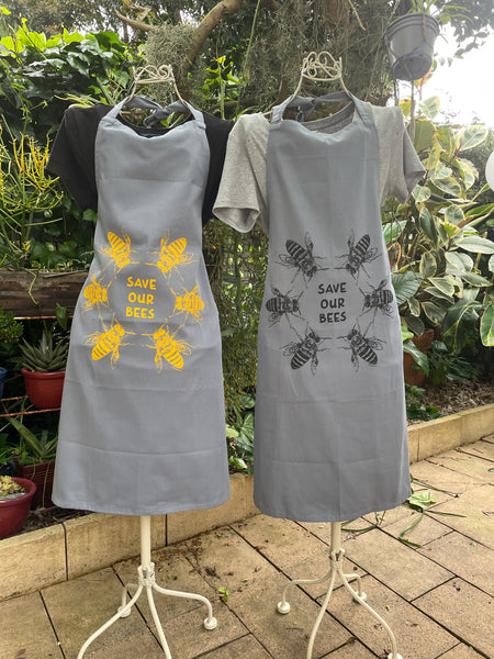 Apron - 100% cotton - Save our Bees