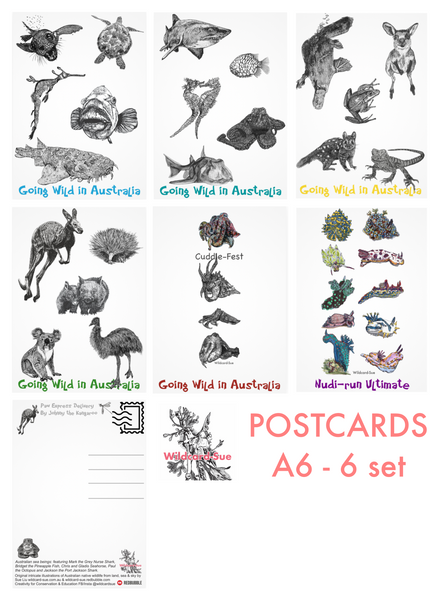 Postcards - A6