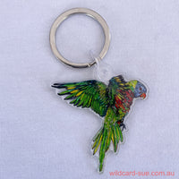 Keyrings - Sky - Bees, Birds and Dragonfly