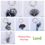 Keyrings - Land Animals