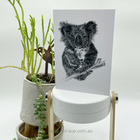 Koala card - Stephanie the Koala