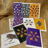 Bee card - Save Our Bees - We're a Buzzie Lot!