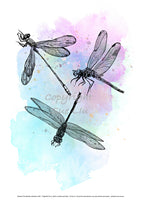 Dragonfly FlurryPoster