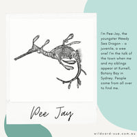 Weedy Seadragon - Pee Jay the Weedy Seadragon